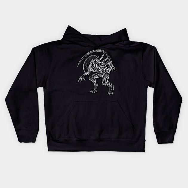 Alien Kids Hoodie by LEANDROID 